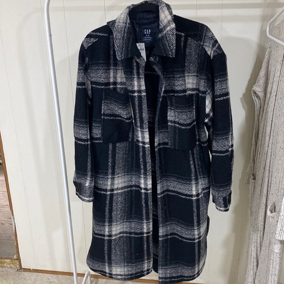 GAP Jackets & Blazers - Long Wool Shacket